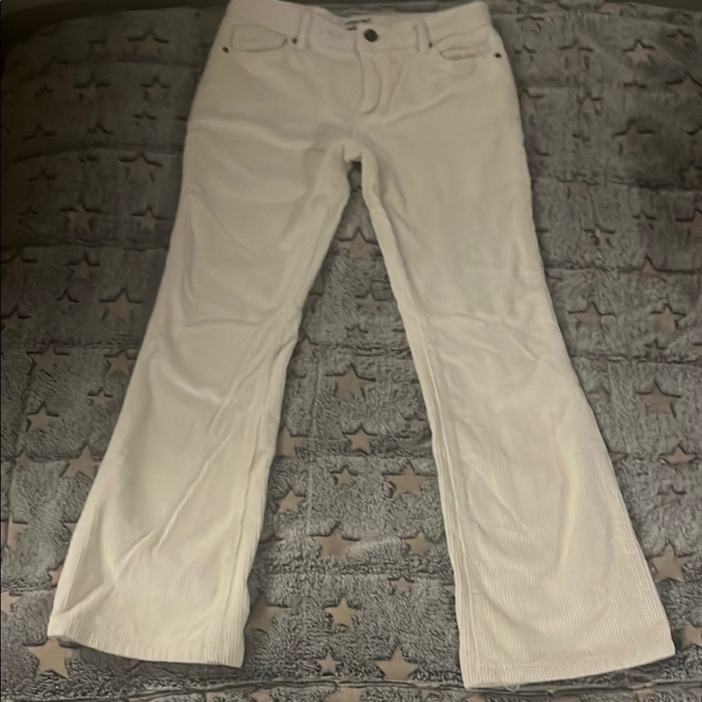 RSQ Cream Corduroy Pants